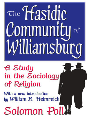 cover image of The Hasidic Community of Williamsburg